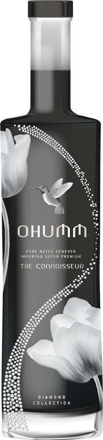 OHUMM The Connoisseur, zwarte fles uit de Diamond Collection